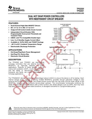 TPS2320IDR datasheet  